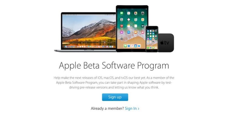 Programa De Betas De Apple