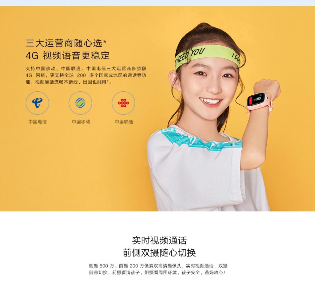 Reloj Inteligente 4G Xiaomi Ninos 2